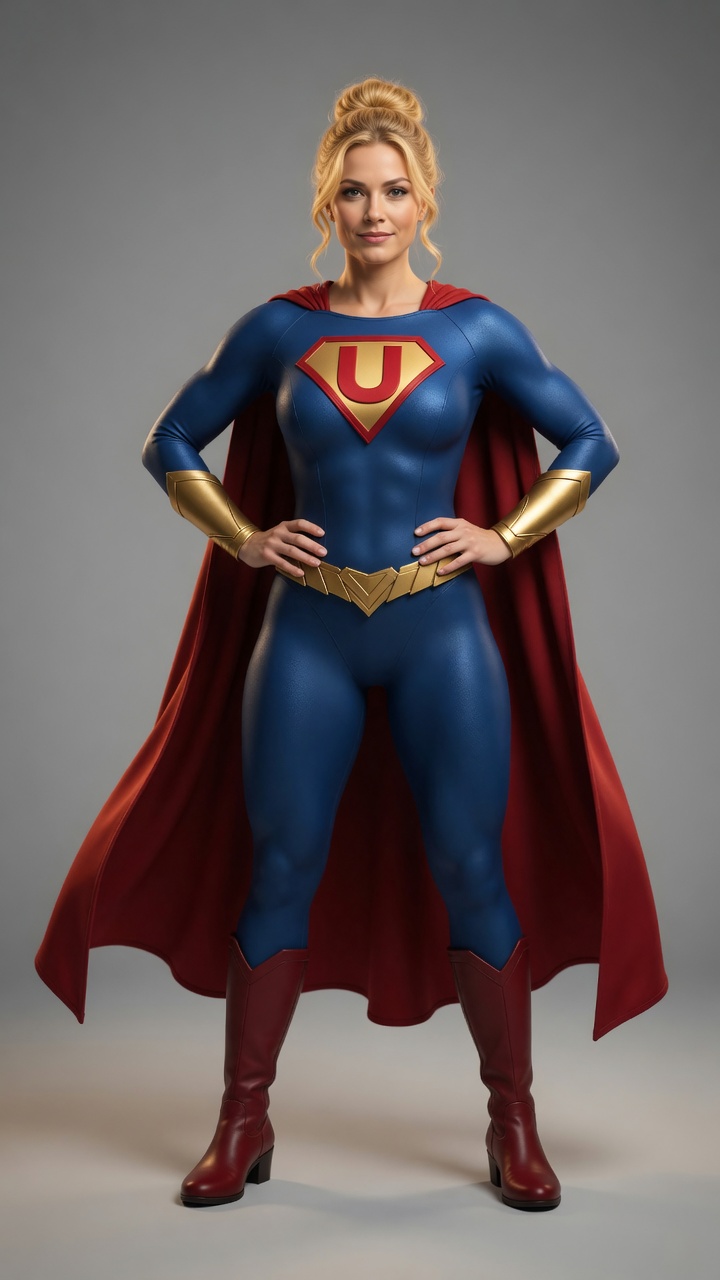 Ultragirl, Kara Zor-El of Earth-3, DC Comics homage illustration