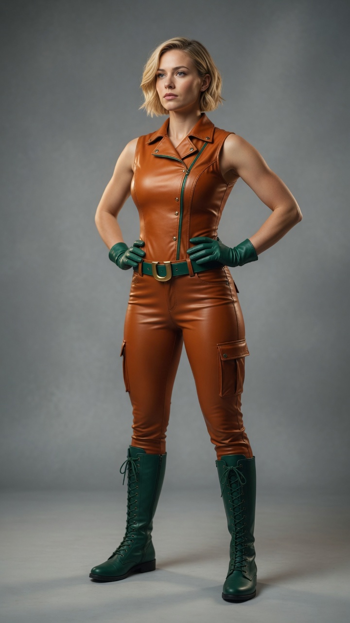 Ultragirl, Tsu-Zana, Marvel Comics homage illustration