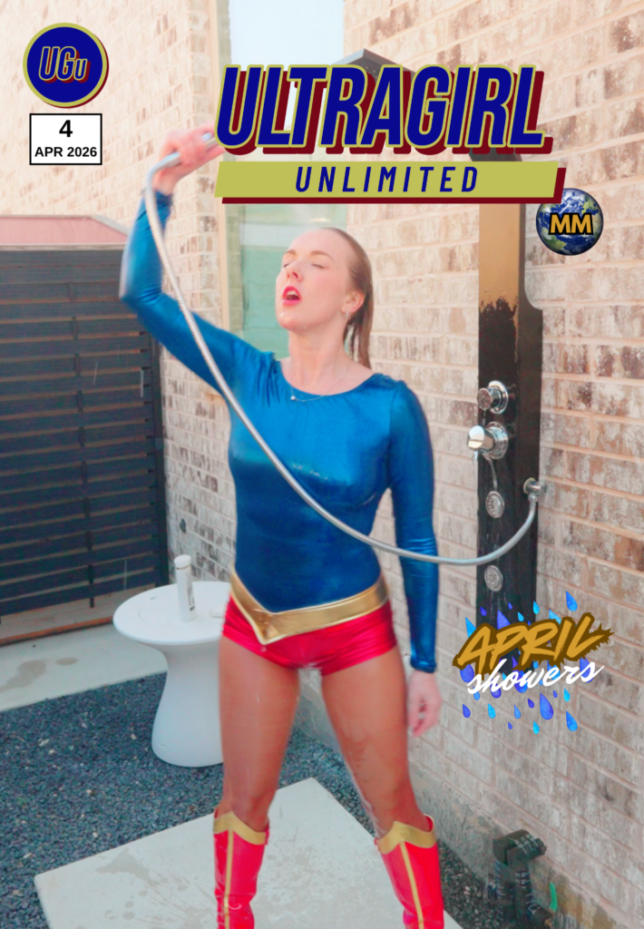 UltraGirl Unlimited issue 4 cover, April Showers, April 2026